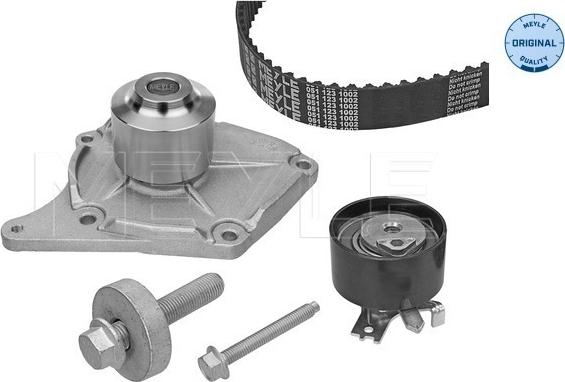 Meyle 16-51 049 9009 - Водна помпа+ к-кт ангренажен ремък vvparts.bg