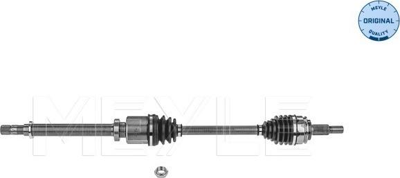 Meyle 16-14 498 0041 - Полуоска vvparts.bg