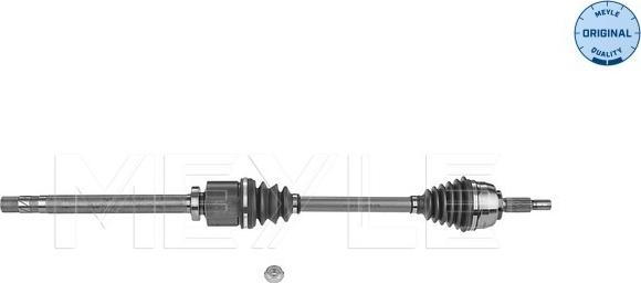 Meyle 16-14 498 0063 - Полуоска vvparts.bg