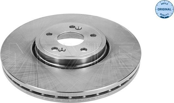 Meyle 16-15 521 0012 - Спирачен диск vvparts.bg