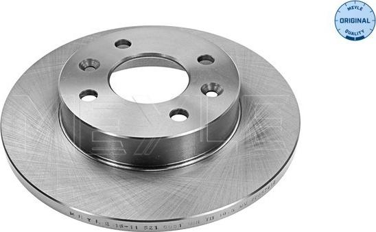 Meyle 16-15 521 0035 - Спирачен диск vvparts.bg