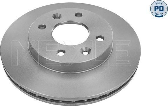 Meyle 16-15 521 0037/PD - Спирачен диск vvparts.bg