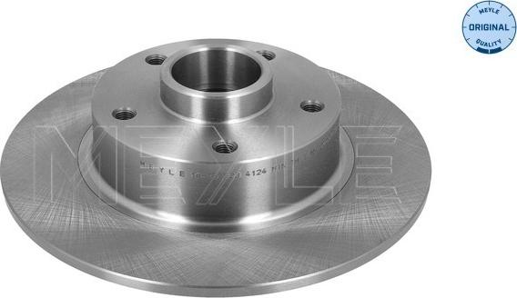 Meyle 16-15 523 4124 - Спирачен диск vvparts.bg