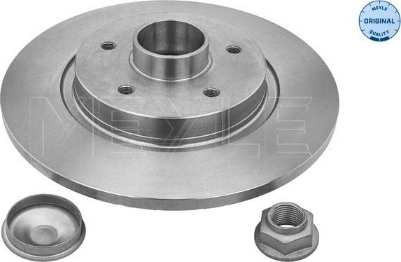 Meyle 16-15 523 4121 - Спирачен диск vvparts.bg