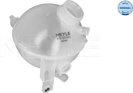 Meyle 11-14 223 0002 - Разширителен съд, охладителна течност vvparts.bg