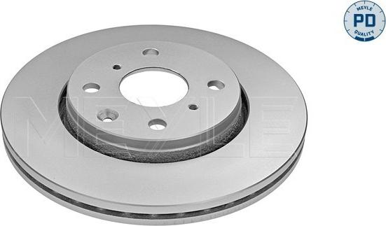 Meyle 11-15 521 0037/PD - Спирачен диск vvparts.bg