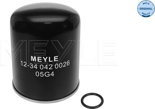 Meyle 12-34 042 0026 - Пълнител-изсушител на въздуха, пневматична система vvparts.bg