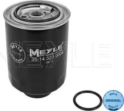 Meyle 35-14 323 0006 - Горивен филтър vvparts.bg