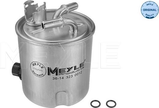 Meyle 36-14 323 0012 - Горивен филтър vvparts.bg