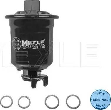 Meyle 30-14 323 0009 - Горивен филтър vvparts.bg