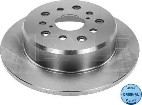 Meyle 30-15 523 0029 - Спирачен диск vvparts.bg