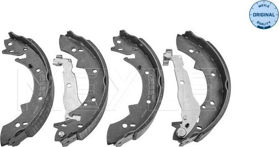 Meyle 314 906 4201 - Комплект спирачна челюст vvparts.bg