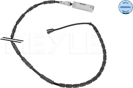 Meyle 314 527 0012 - Предупредителен контактен сензор, износване на накладките vvparts.bg