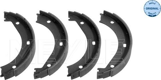 Meyle 314 115 9401 - Комплект спирачна челюст, ръчна спирачка vvparts.bg