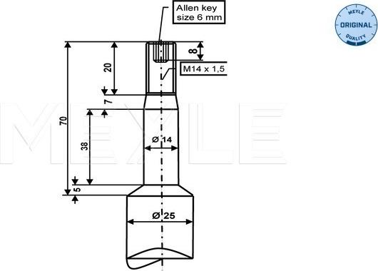 Meyle 326 624 0002 - Амортисьор vvparts.bg