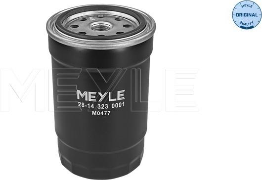 Meyle 28-14 323 0001 - Горивен филтър vvparts.bg