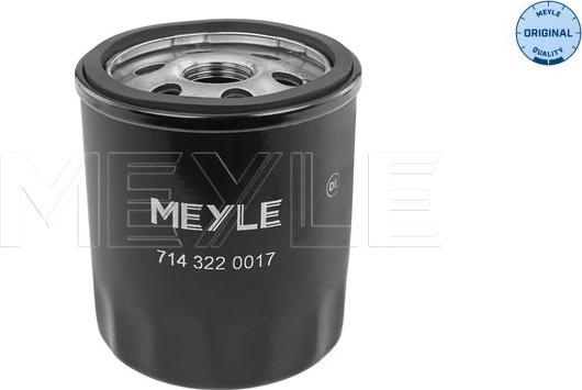 Meyle 714 322 0017 - Маслен филтър vvparts.bg