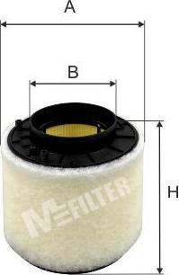 Mfilter A 8104 - Въздушен филтър vvparts.bg