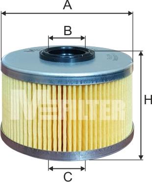 Mfilter DE 688 - Горивен филтър vvparts.bg