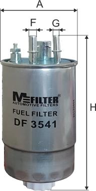 Mfilter DF 3541 - Горивен филтър vvparts.bg