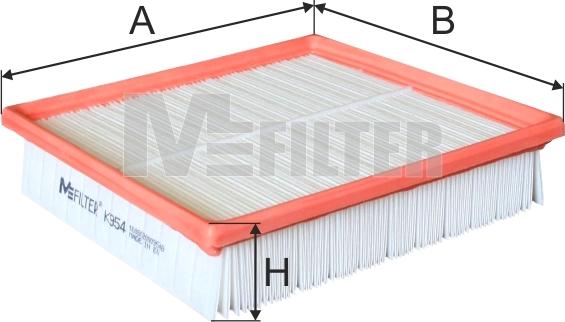 Mfilter K 954 - Филтър купе (поленов филтър) vvparts.bg