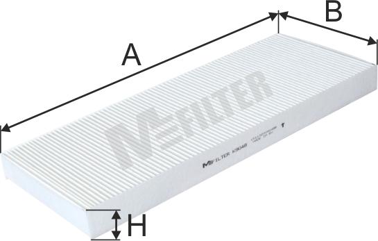 Mfilter K 9048 - Филтър купе (поленов филтър) vvparts.bg