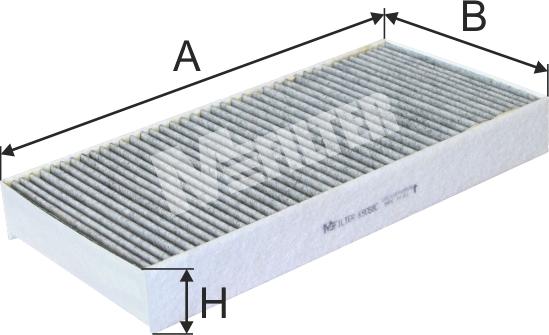 Mfilter K 9055C - Филтър купе (поленов филтър) vvparts.bg