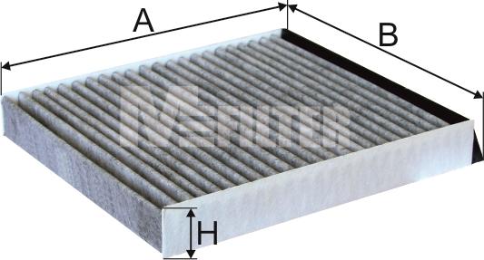 Mfilter K 9051C - Филтър купе (поленов филтър) vvparts.bg