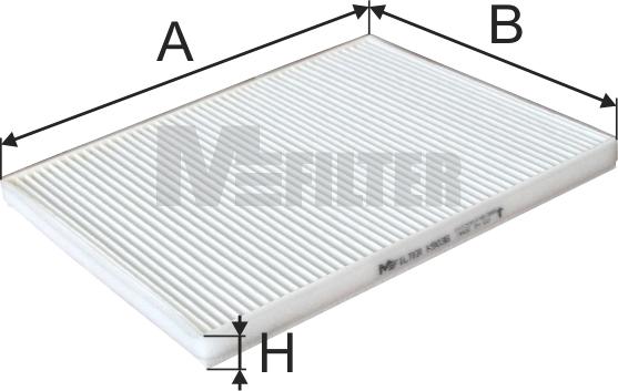 Mfilter K 9038 - Филтър купе (поленов филтър) vvparts.bg