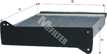 Mfilter K 9028C - Филтър купе (поленов филтър) vvparts.bg