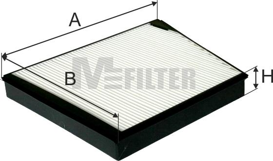 Mfilter K 9027 - Филтър купе (поленов филтър) vvparts.bg