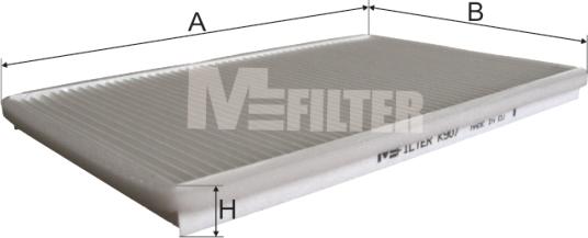 Mfilter K 907 - Филтър купе (поленов филтър) vvparts.bg