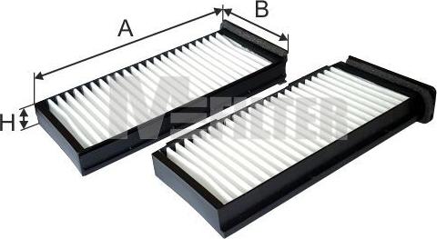 Mfilter K 9140-2 - Филтър купе (поленов филтър) vvparts.bg