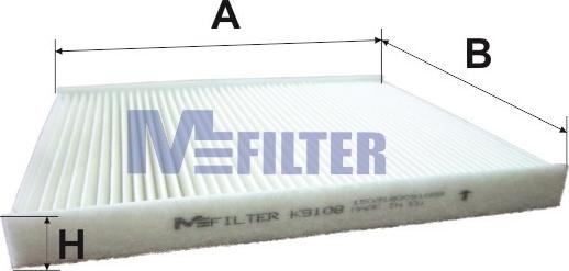 Mfilter K 9108 - Филтър купе (поленов филтър) vvparts.bg