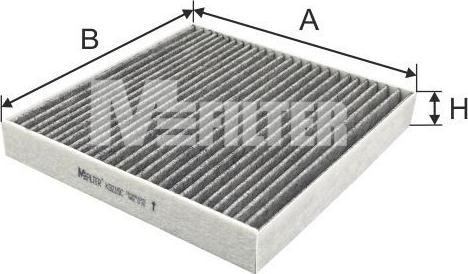 Mfilter K 9215C - Филтър купе (поленов филтър) vvparts.bg