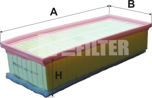 Mfilter K 495/1 - Въздушен филтър vvparts.bg