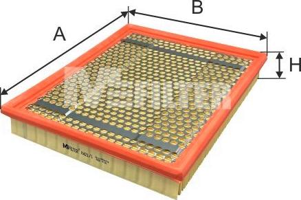 Mfilter K 421/1 - Въздушен филтър vvparts.bg