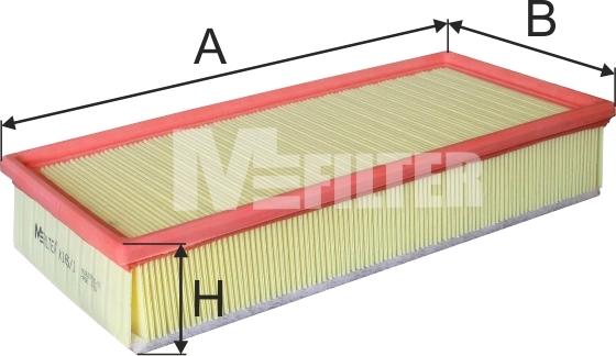 Mfilter K 165/1 - Въздушен филтър vvparts.bg