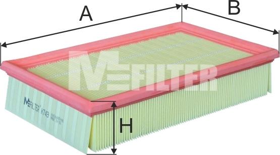 Uniflux Filters XA537 - Въздушен филтър vvparts.bg