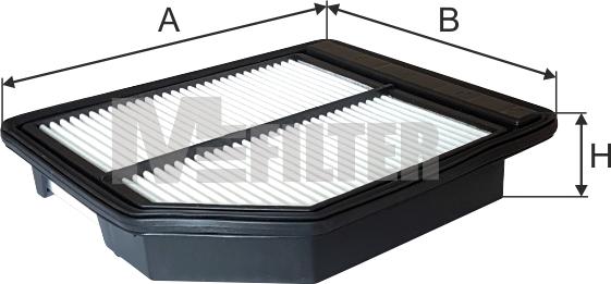 Mfilter K 7092 - Въздушен филтър vvparts.bg