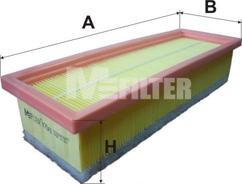 Mfilter K 7041 - Въздушен филтър vvparts.bg