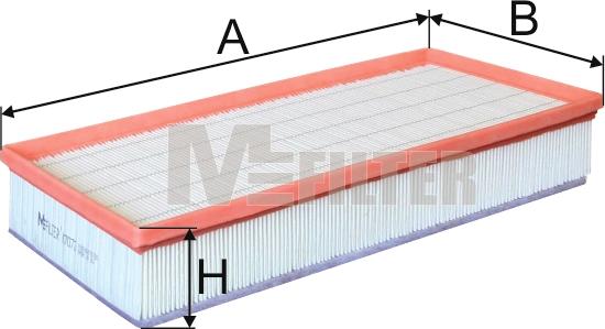 Mfilter K 7072 - Въздушен филтър vvparts.bg