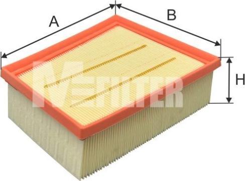 Mfilter K 7183 - Въздушен филтър vvparts.bg