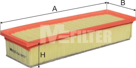 Mfilter K 734/1 - Въздушен филтър vvparts.bg