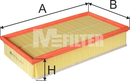 Mfilter K 724/1 - Въздушен филтър vvparts.bg