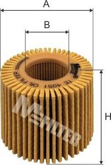 Mfilter TE 4051 - Маслен филтър vvparts.bg