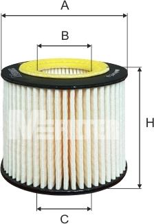 Mfilter TE 600 - Маслен филтър vvparts.bg