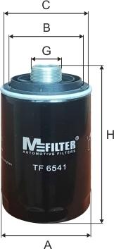 Mfilter TF 6541 - Маслен филтър vvparts.bg