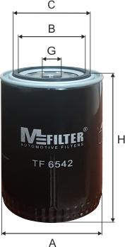 Mfilter TF 6542 - Маслен филтър vvparts.bg