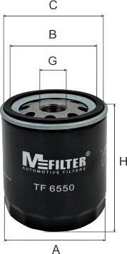 Mfilter TF 6550 - Маслен филтър vvparts.bg